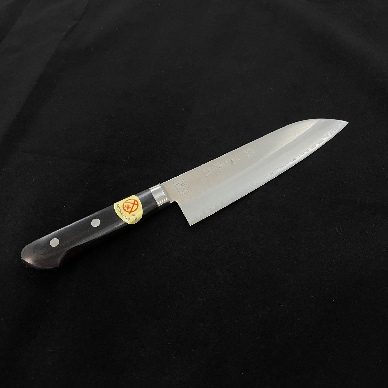 牧田商店】20 堺忠義 三徳 ゴールド割込170mm｜堺伝匠館 – SAKAI