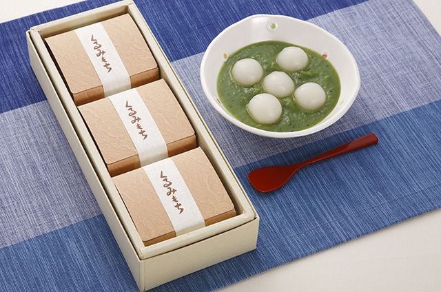 【丸市菓子舗】くるみもち（3個入り／6個入り）